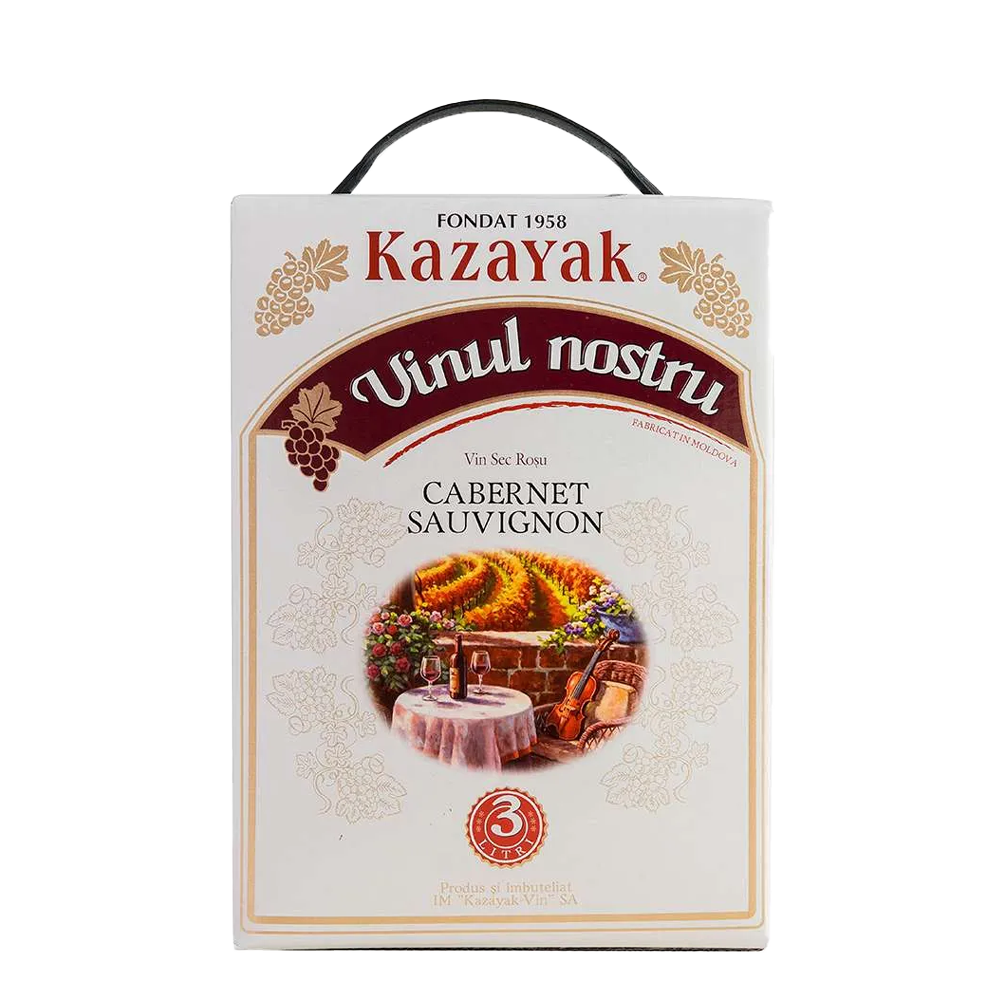 Kazayak Vinul Nostru Cabernet Sauvignon - winetime.md