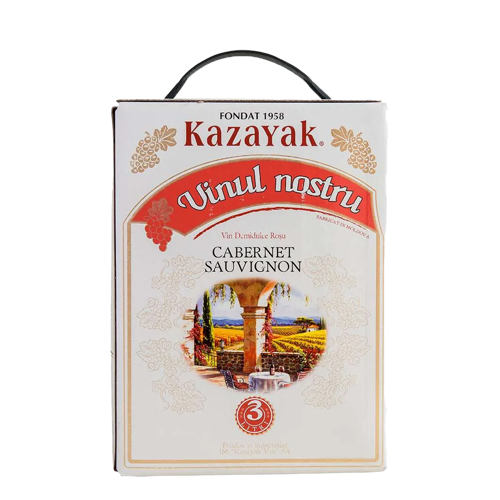 Kazayak Vinul Nostru Cabernet Sauvignon - winetime.md