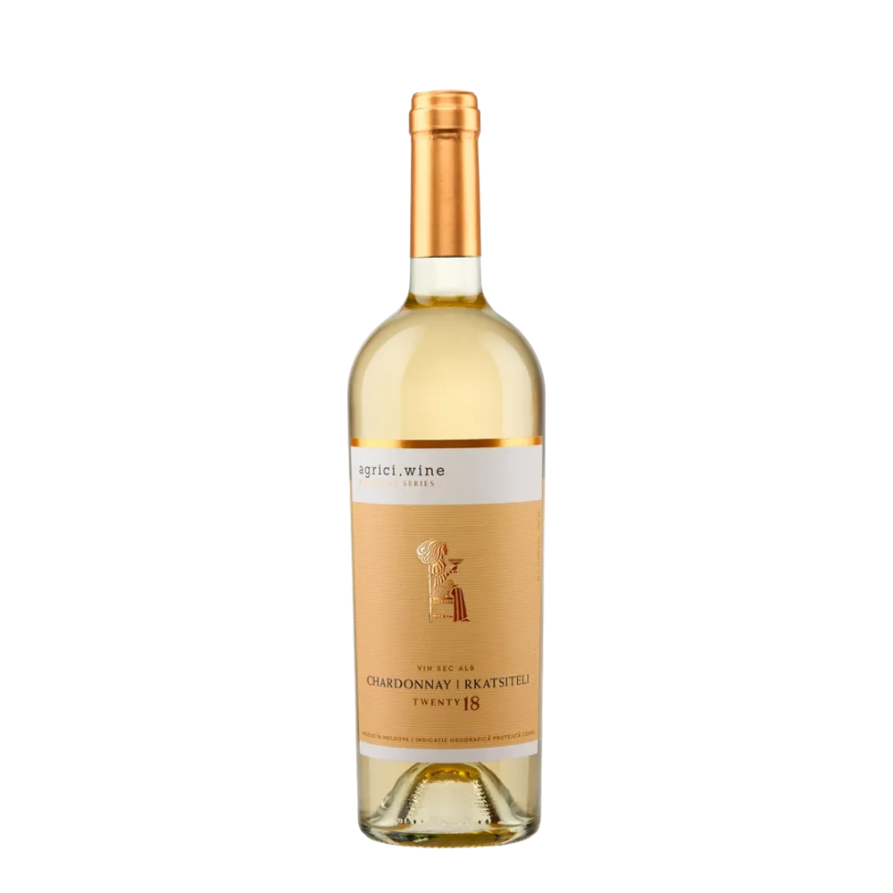 Agrici Chardonnay & Rkatsiteli - winetime.md