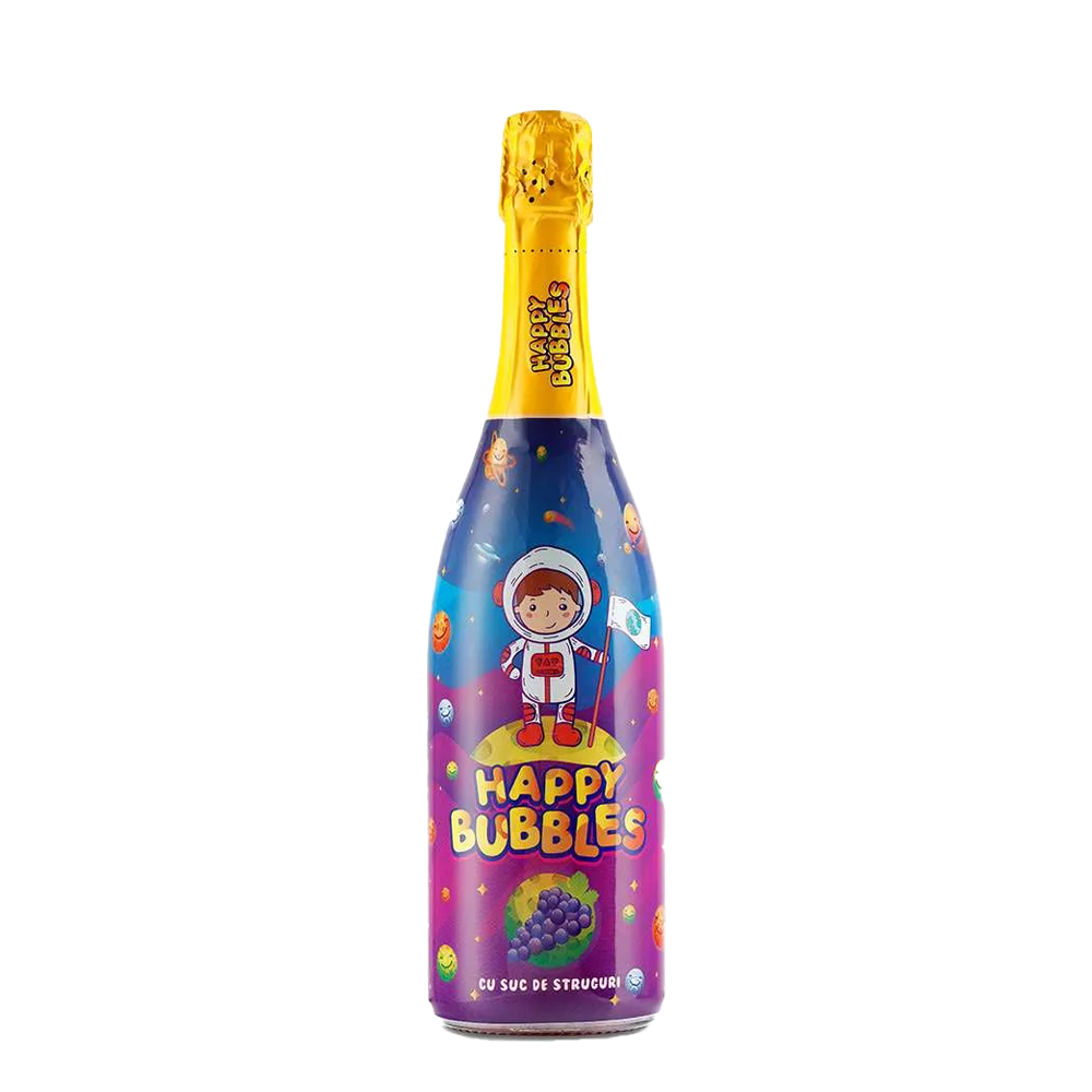 Happy Bubbles Struguri 0.75 L - winetime.md