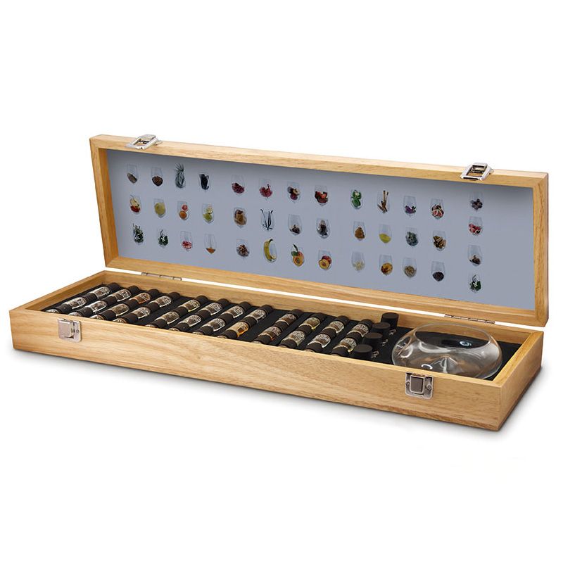 Set 40 arome pentru vin cu pahar de vin Tastevin - winetime.md