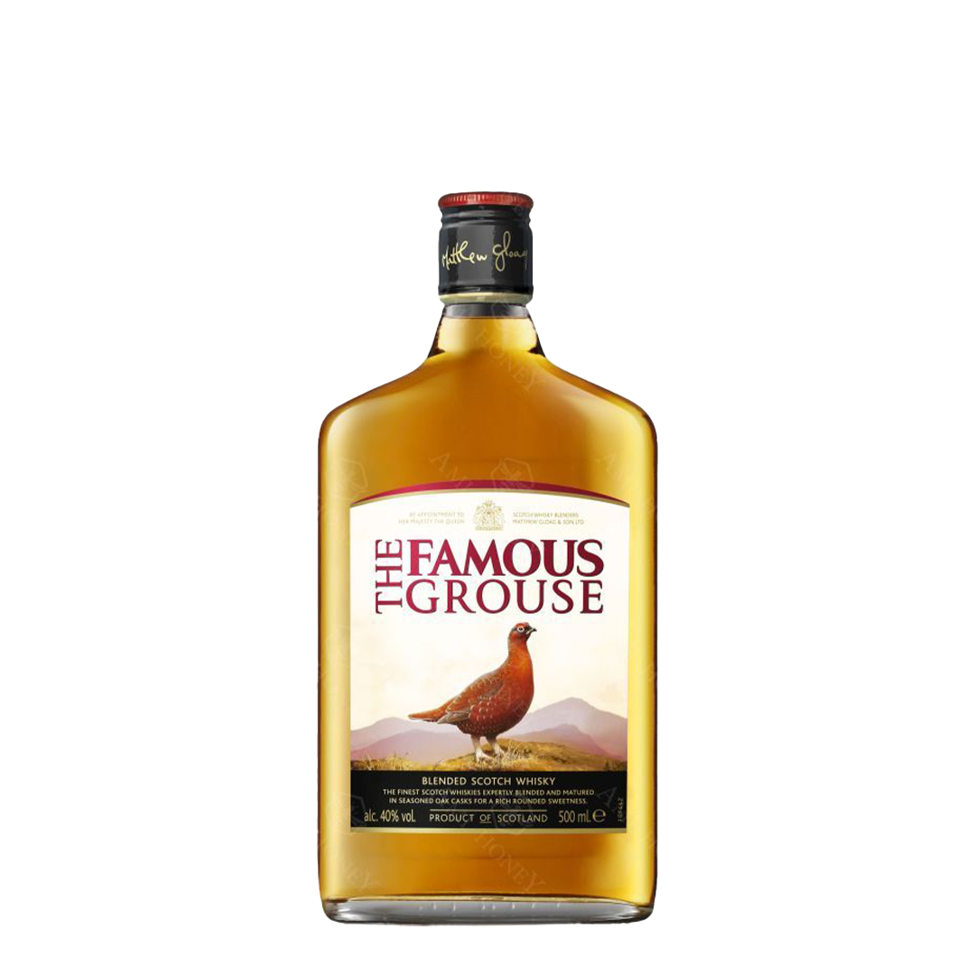 Famous Grouse Whisky 40% 0.5 L - winetime.md