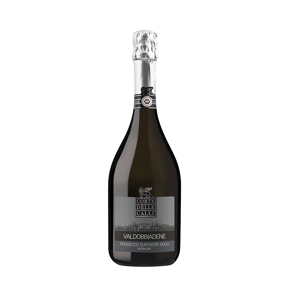 Vin Spumant CORTE DELLE CALLI Valdobbiadene Prosecco Superiore DOCG Extra Dry 11% 0.75l - winetime.md