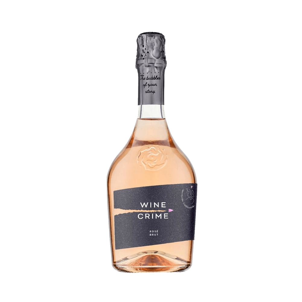 Vin Spumant Wine Crime Roze Brut 0.75l - winetime.md