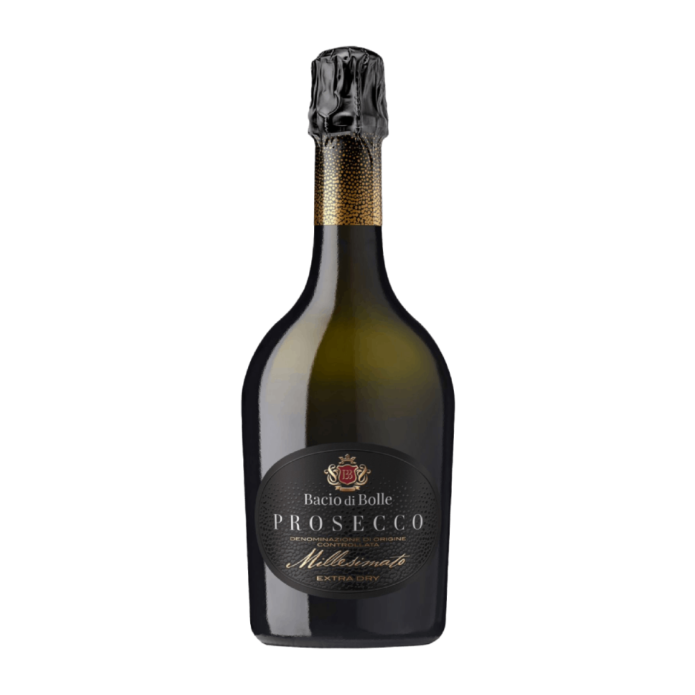Vin spumant extra sec Bacio di Bolle Prosecco Doc Extra Dry Millesimato 0.75l - winetime.md