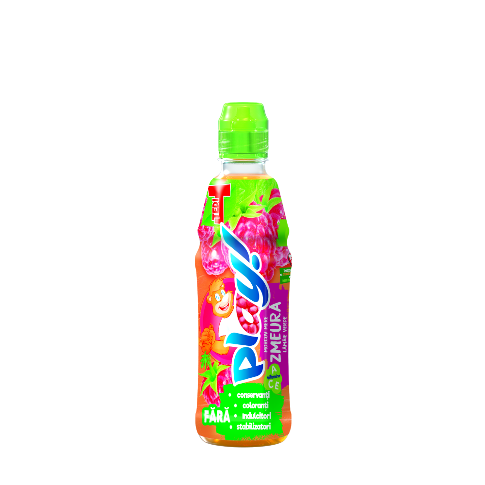 Tedi Play Morcov & Zmeură & Lămâie & Măr 0.4L - winetime.md