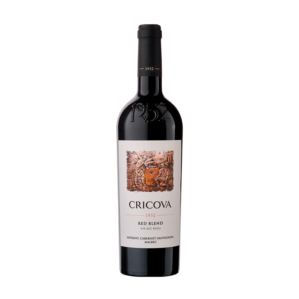 Vin Rosu 1952 sec Cricova 0.75 L - winetime.md