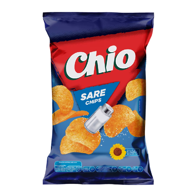 Chio Chips Sare 125g - winetime.md