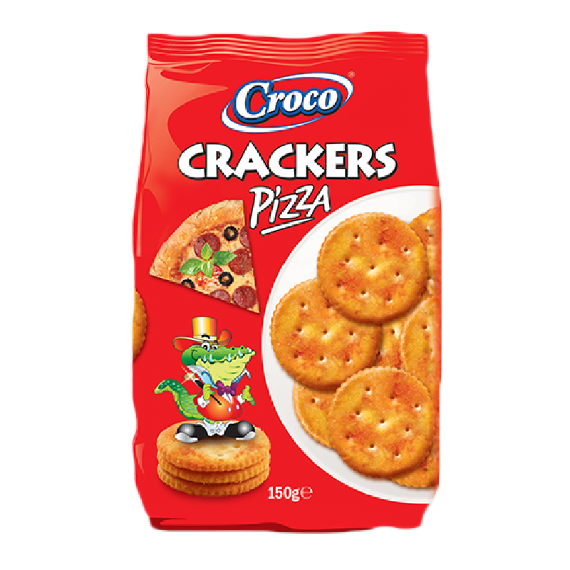CROCO Crackers top pizza 150gr - winetime.md