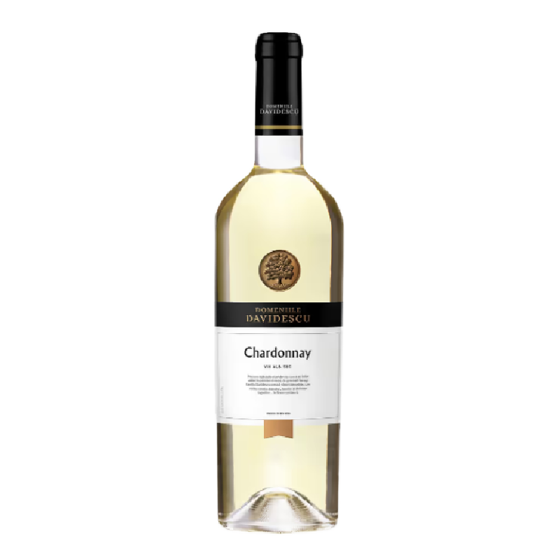 DOMENIILE DAVIDESCU Vin alb sec Chardonnay 0.75 L - winetime.md