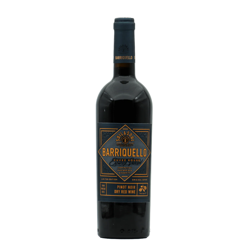 Vin Colectia Bariquello Pinot Noir dry red wine Alc. 13.5% 0.75 L - winetime.md
