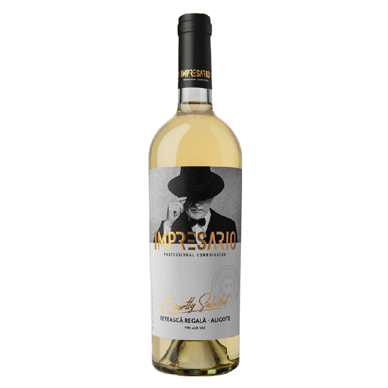 Vin Colectia IMPRESARIO Feteasca Regala-Aligote 2018 dry white wine Alc.13.0% 0.75 L - winetime.md
