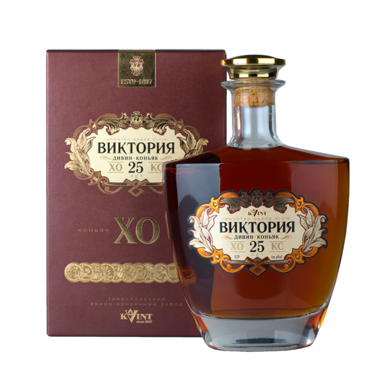 Kvint Victoria 25 ani Kheops 40% Divin 0.7 L - winetime.md