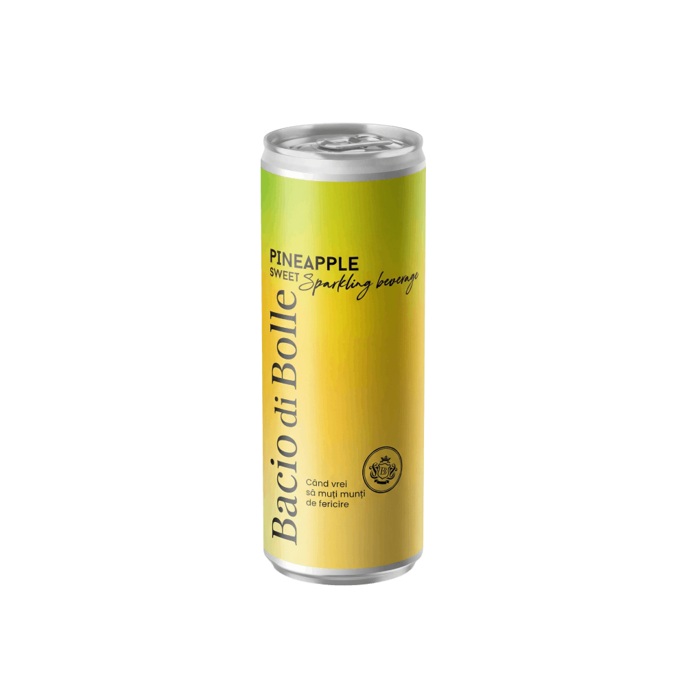 BSA Coctail Bacio di Bolle Pineapple 0.25 L - winetime.md