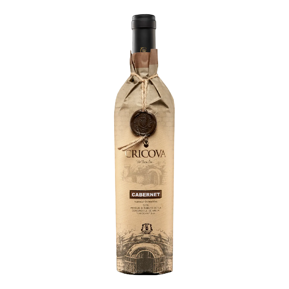 Cricova Hirtie Cabernet Vin rosu sec 0.75 L - winetime.md