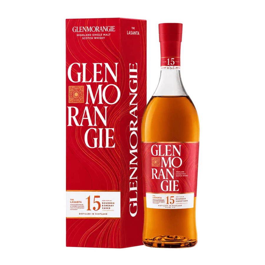Whisky Glenmorangie Lasanta 15Y 43% cutie 0.7 L - winetime.md