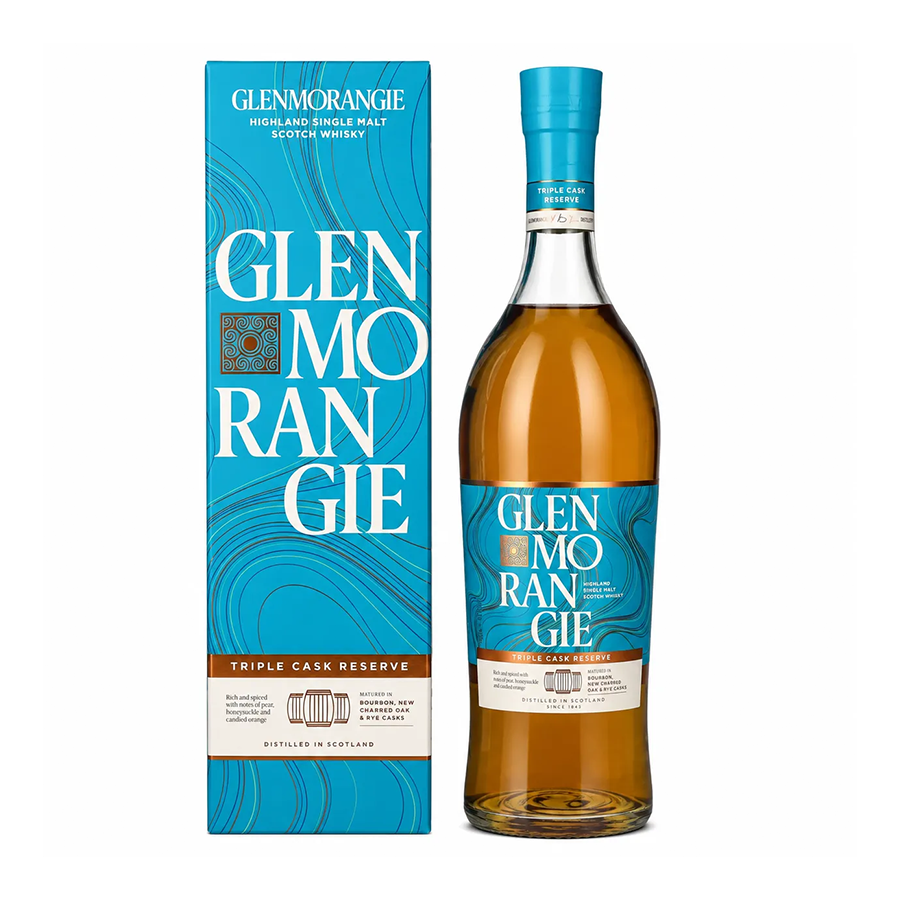Whisky Glenmorangie Triple Cask Reserve 40% cutie 0.7 L - winetime.md