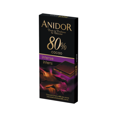 ANIDOR Cicolata 80% cacao 85 gr - winetime.md