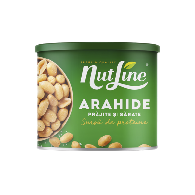 Arahide prajite si sarate 135g Nutline - winetime.md