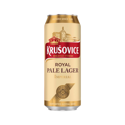 Bere Krusovice Imperial doza 0.5 L 5% - winetime.md