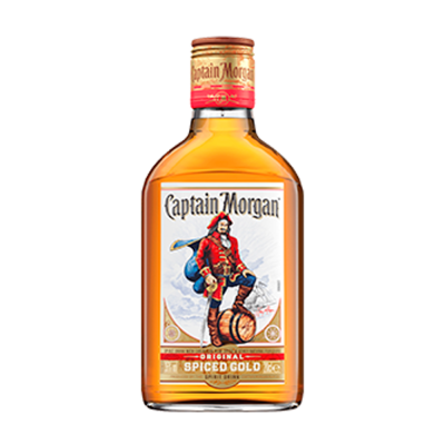 Rom Captain Morgan Spiced Gold 35% Mini 0,2 l - winetime.md