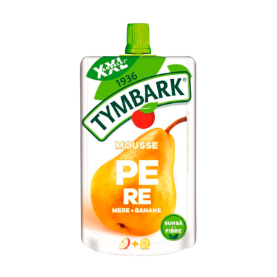Tymbark Mousse pere-mere-banane 200g - winetime.md