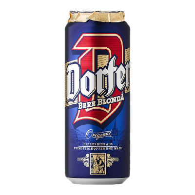 Bere Dorfer Lager 4.9% 0.5 L CAN - winetime.md