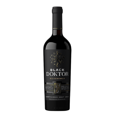 Bostavan Black Doktor vin rosu d/d 0.75 L - winetime.md