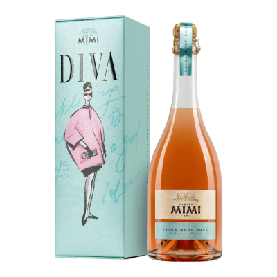 Castel Mimi DIVA Vin spumant rose roz extra brut 0.75 L - winetime.md