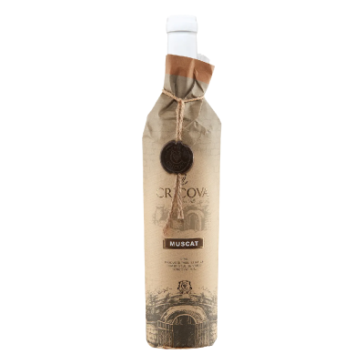 Cricova Hirtie Muscat Vin alb sec 0.75 L - winetime.md