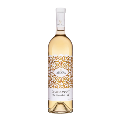 Cricova Ornament Chardonay Vin alb demidulce 0.75 L - winetime.md
