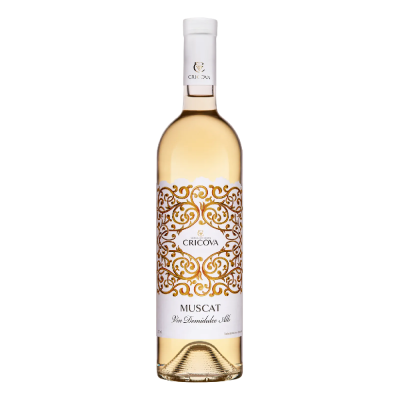 Cricova Ornament Muscat Vin alb demidulce 0.75 L - winetime.md