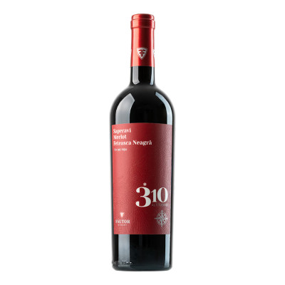 Fautor Altitudine Saperavi-Merlot-Feteasca Neagra Vin sec rosu 0.75 L - winetime.md